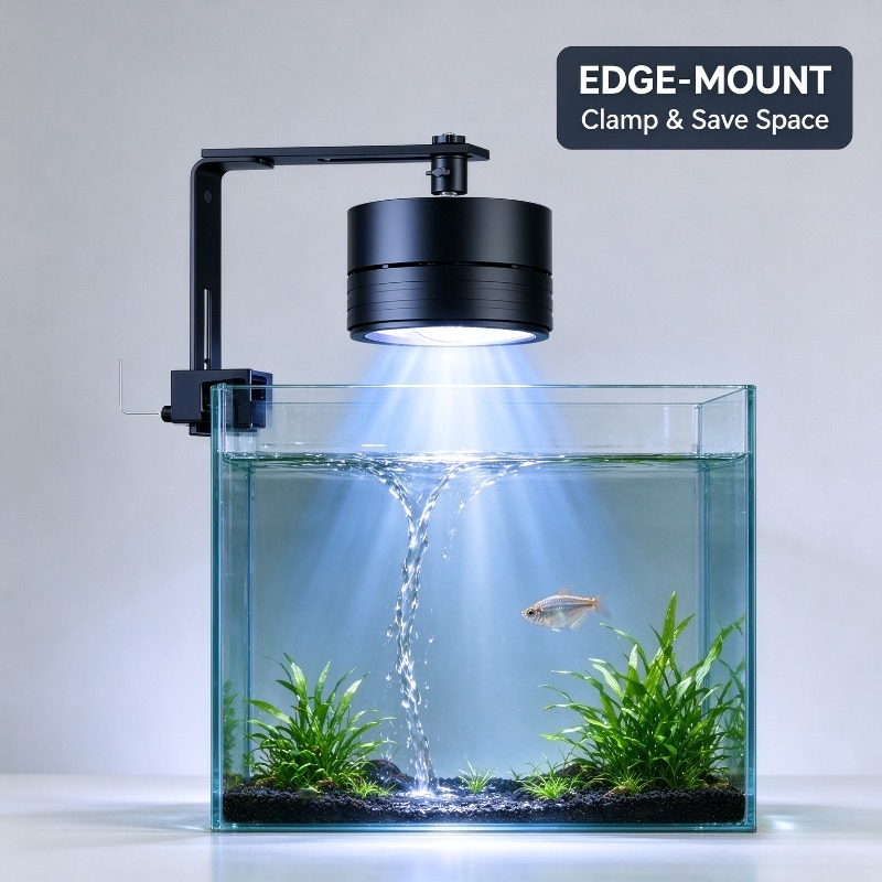 Aquarium Moss - 2026 Vollspektrum-LED-Aquariumbeleuchtung, Algen- und Mooswachstums-Lampe für