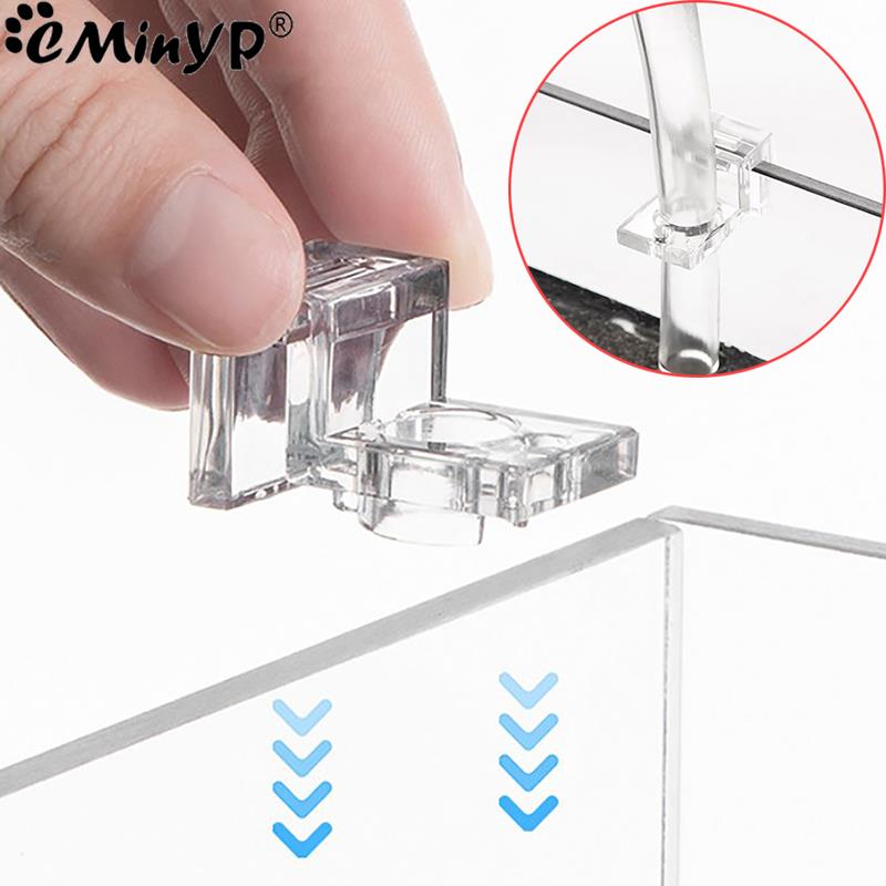 Aquarium Plant Holder - 4Pcs Aquarium Acryl Clips für 5,5mm
