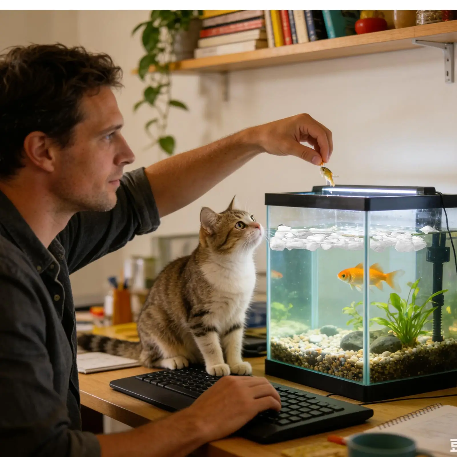 Aquarium Planted Tank Filter - Filtervlies für Aquarien, zur Entfernung von