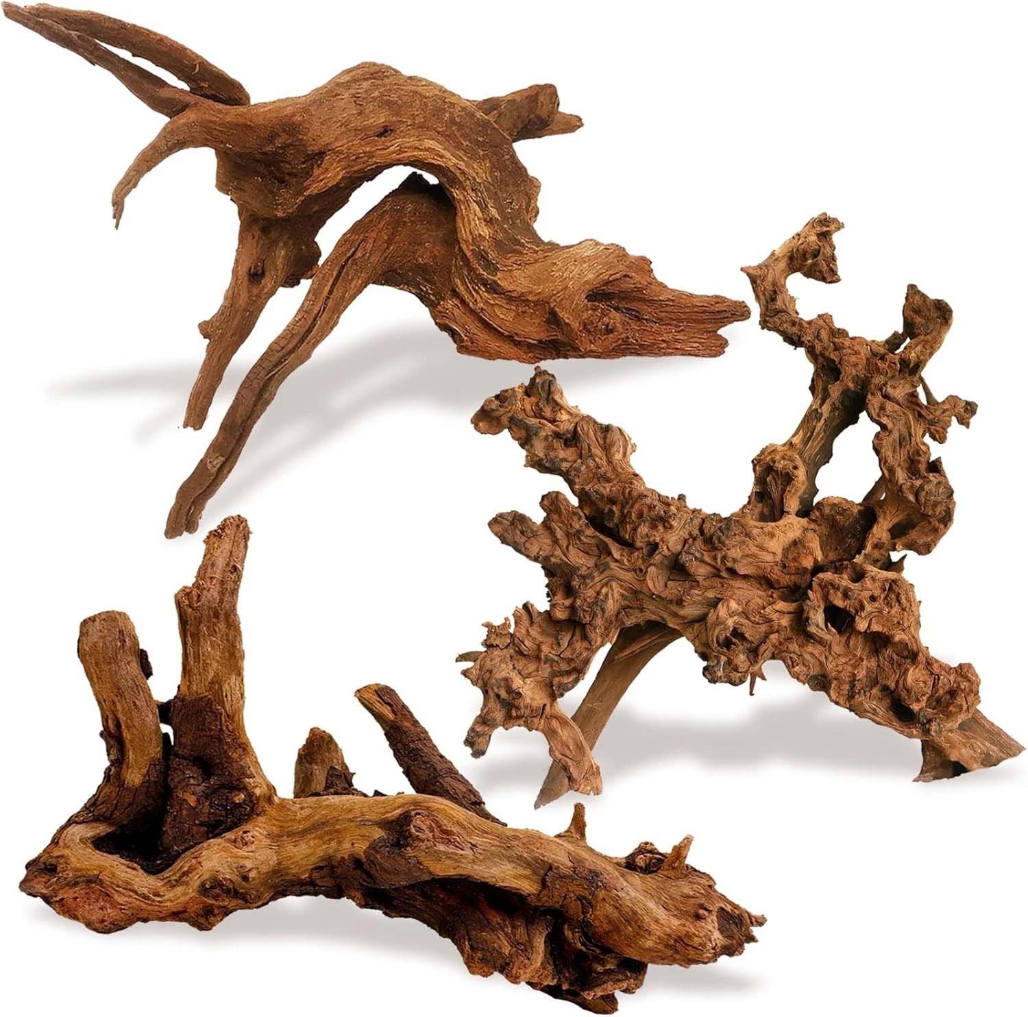 Aquarium Driftwood - 15-20CM 1 Stück Natürliches Treibholz Korallenriff-Dekoration