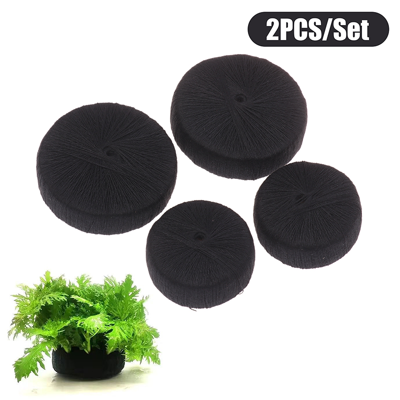Aquarium Plant Substrate - 2 Stück 5/7cm Aquarium Wasserpflanzen-Anzuchtsubstrat zum
