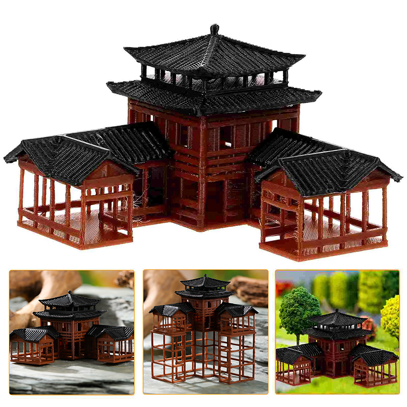 Antikes Gebäudemodell, Miniatu – Aquarium Moss Bewertung und Preis