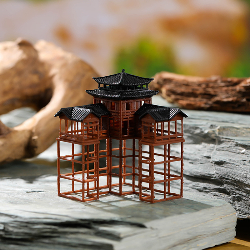 Antikes Gebäudemodell, Miniatu – Aquarium Moss Bewertung und Preis