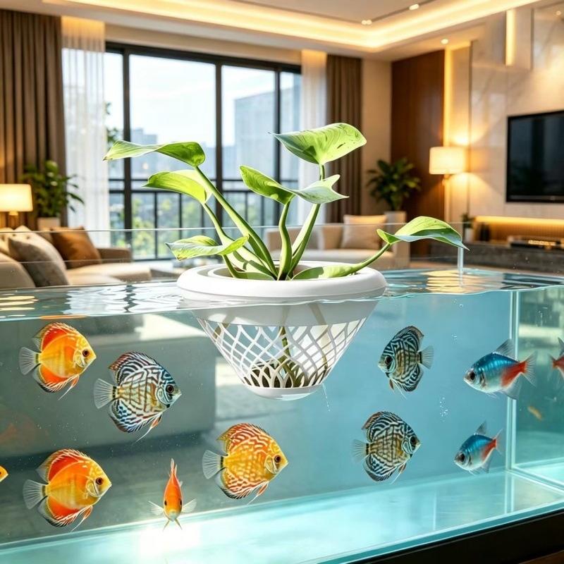 Hydroponischer schwimmender Aq – Plant Aquarium Pot Bewertung und Preis