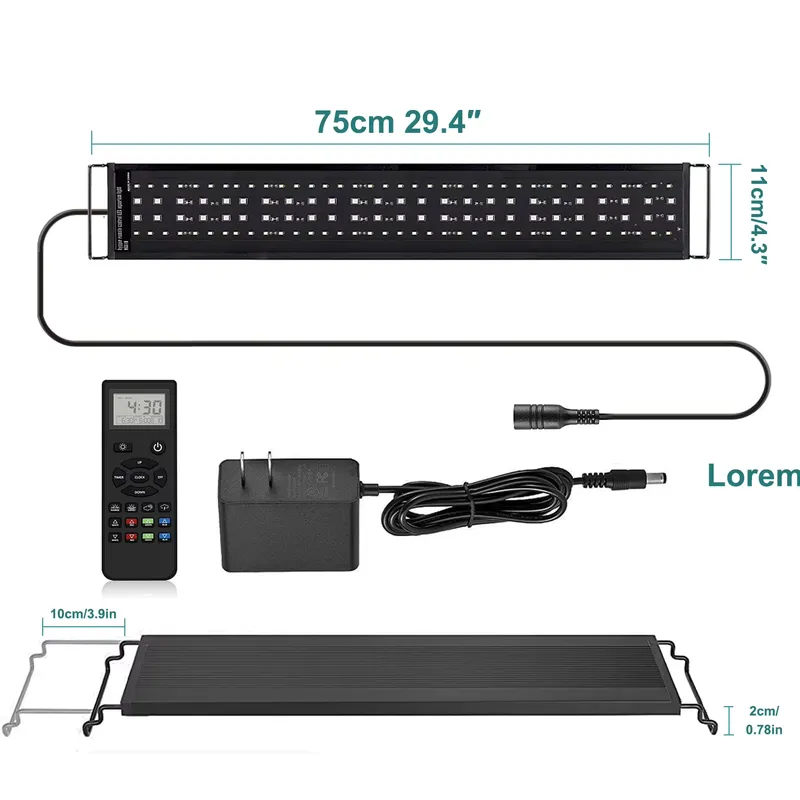 SIROKA 75cm Professionelle LED – Live Plant Aquarium Bewertung und Preis