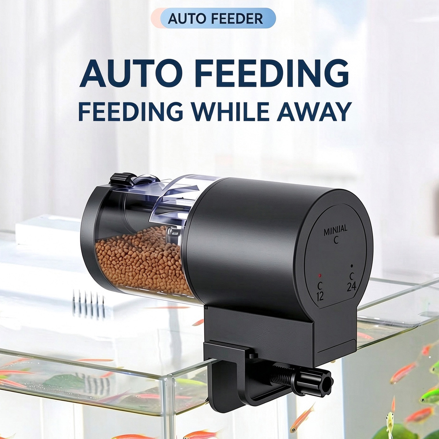 Automatischer Fischfutterautom – Aquarium Fertilizer Bewertung und Preis